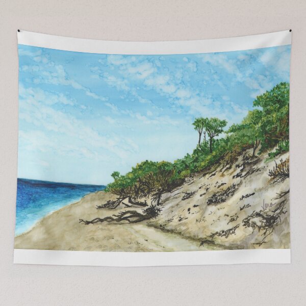 Item preview, Sand Dunes at Zach's Bay Jones Beach designed and sold by Vera Worthington.