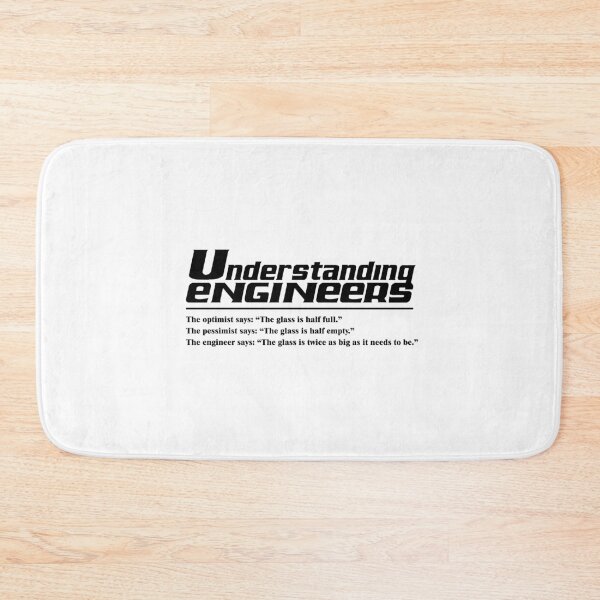 Item preview, Understanding Engineers - The Optimist, the Pessimist, and the Engineer designed and sold by Art-Tease.
