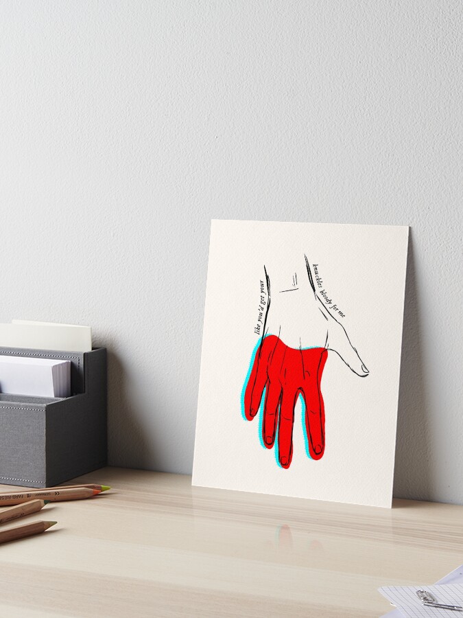 Taylor Swift Evermore Inspired Illustrations Physical Prints