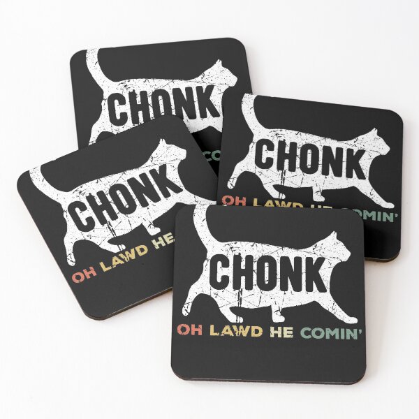 Item preview, Oh Lawd He Comin Chonk Cat Funny designed and sold by d247.