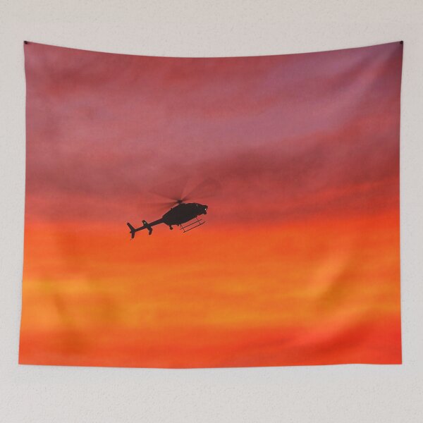Item preview, Helicopter At Sunset designed and sold by JackieSparrow23.