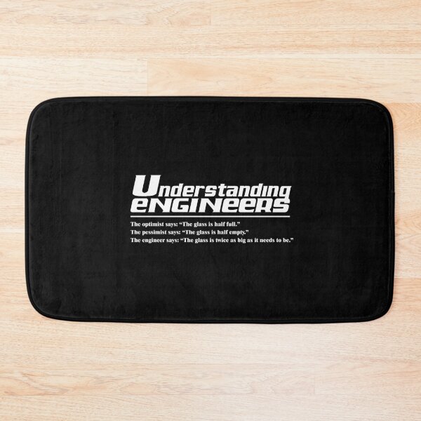 Item preview, Understanding Engineers - The Optimist, the Pessimist, and the Engineer  designed and sold by Art-Tease.