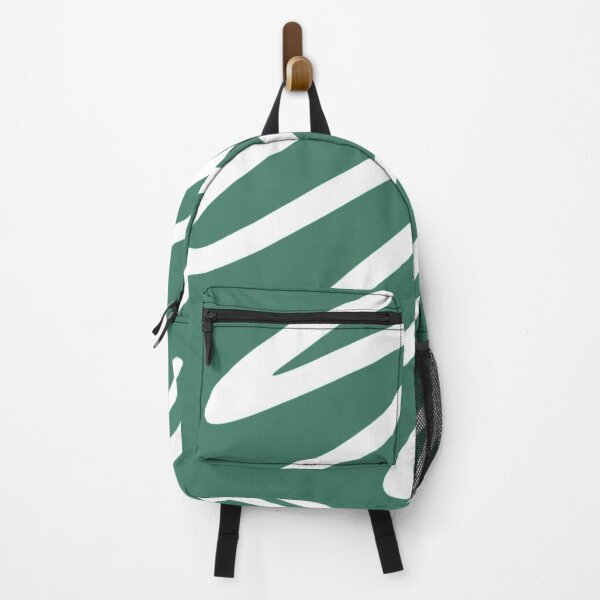 Item preview, Viridian Green Diagonal Wavy Line designed and sold by shahramroj.
