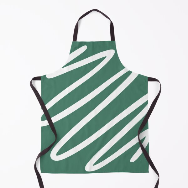 Item preview, Viridian Green Diagonal Wavy Line designed and sold by shahramroj.