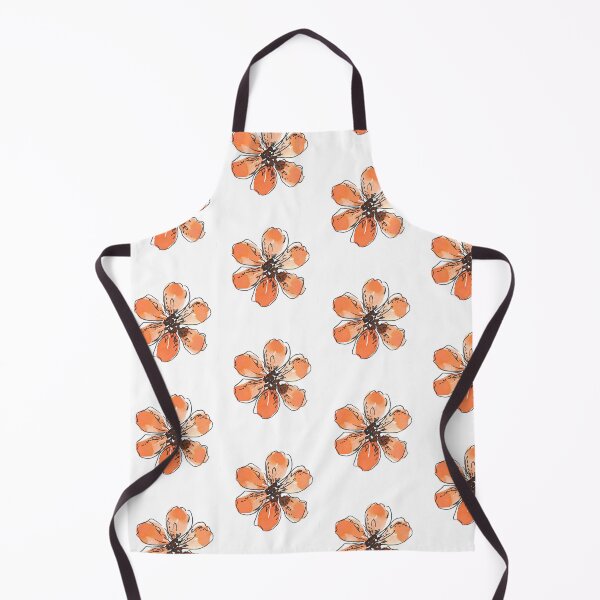 Item preview, flor naranja designed and sold by WiMGcreative.