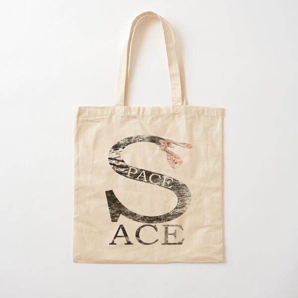SPACE ACE (DISTRESSED) Cotton Tote Bag