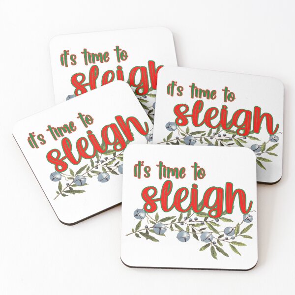 Item preview, Time to Sleigh designed and sold by The Feral Bookshelf.