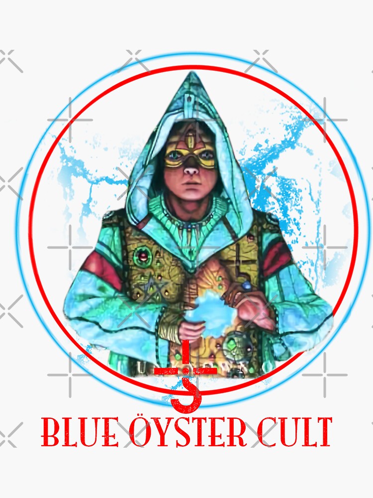 "Blue Oyster Cult Fire of Unknown Origin " Sticker for Sale by plonco71
