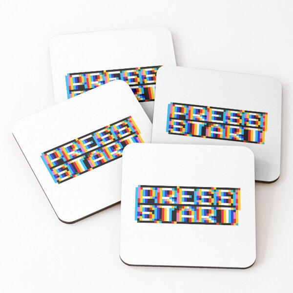 Item preview, Press Start Glitch Pixel Art designed and sold by bleachonthbeach.