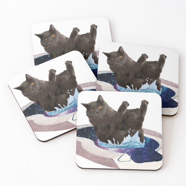 Item preview, Kitty Does a Splash designed and sold by stermitkermit.