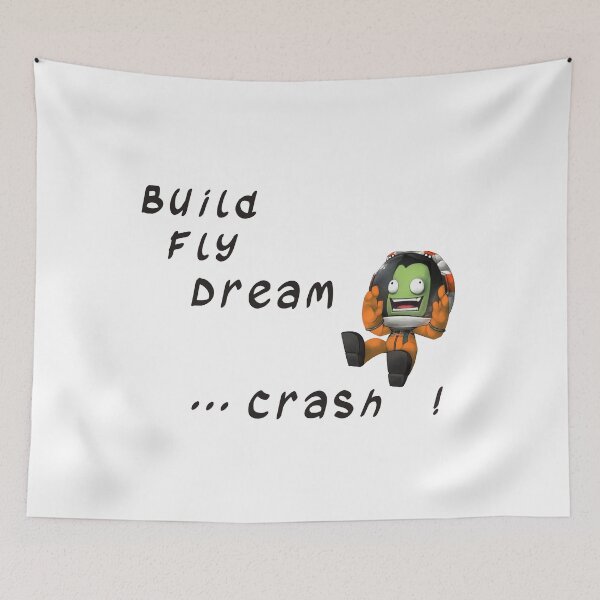 Item preview, Build fly dream crash !!! , Kerbal space program , Kerbals designed and sold by Mekoooo.