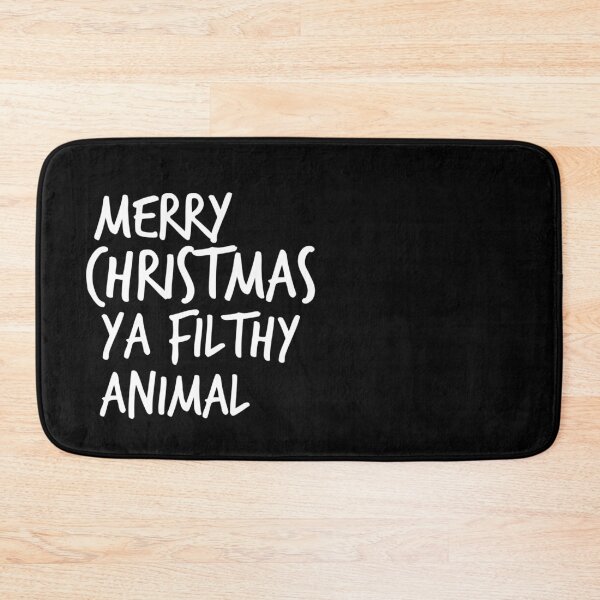 Item preview, Merry Christmas Ya Filthy Animal designed and sold by Worranarin.