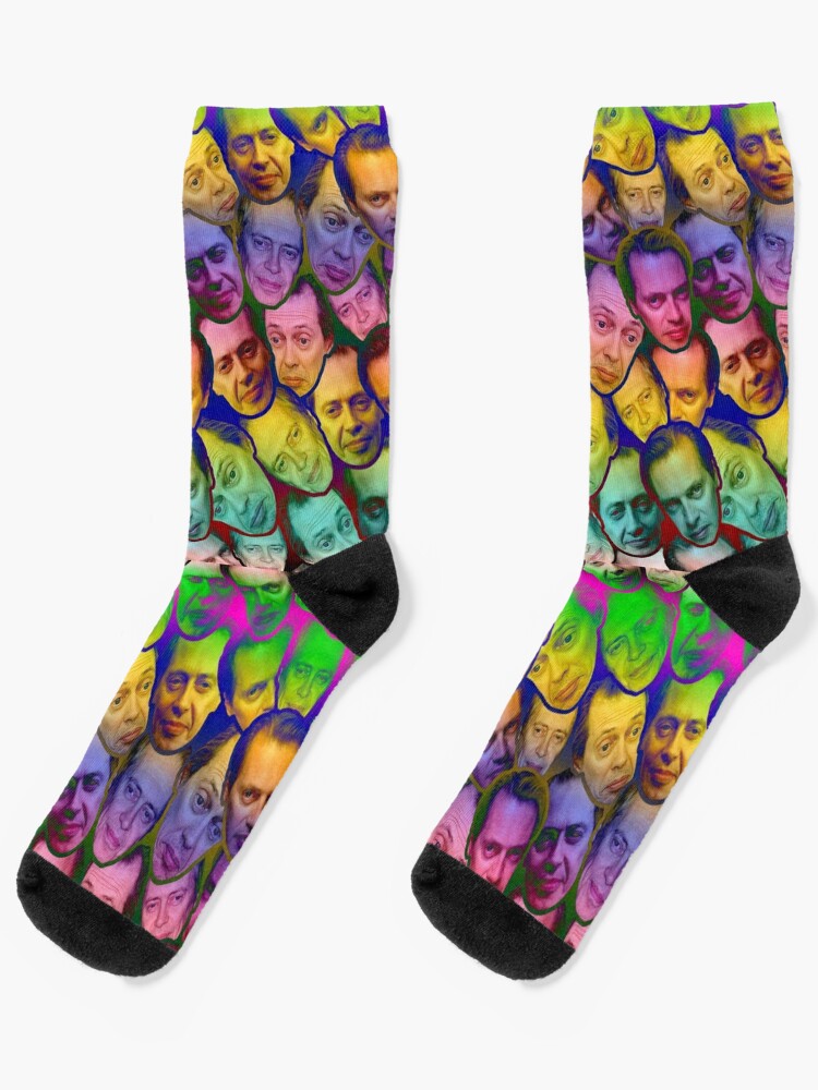 Steve Buscemi Collage galaxy Steven Vincent Buscemi Face photo image Socks