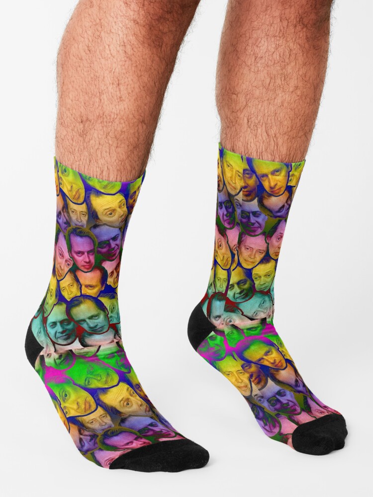 Steve Buscemi Collage galaxy Steven Vincent Buscemi Face photo image Socks