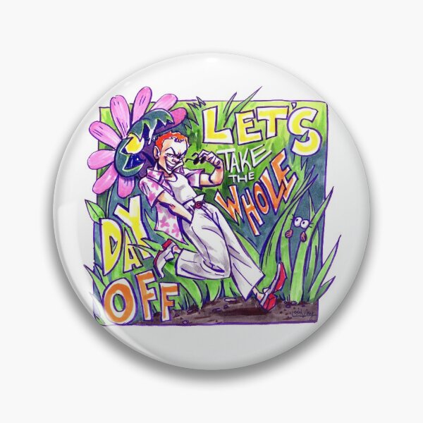 Item preview, Inktober OingoTober "Whole Day Off" designed and sold by ixelyav.