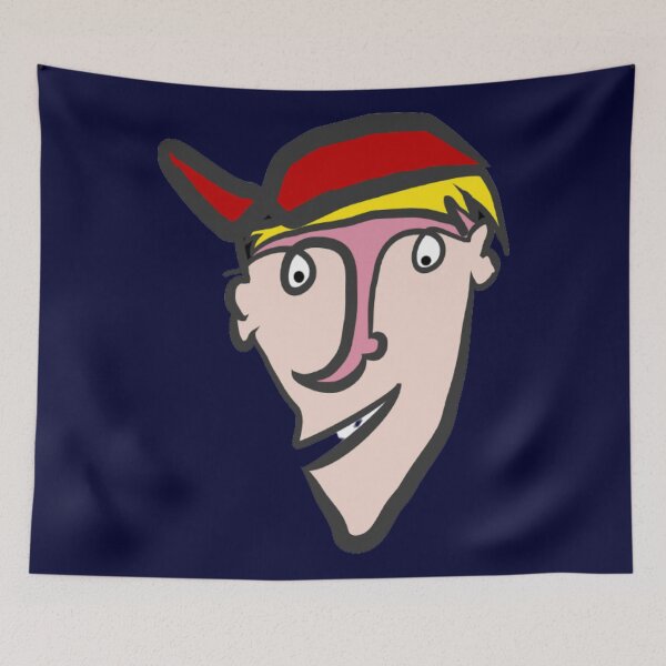 Item preview, Cool dude with funky cap designed and sold by Hamaridukaan.