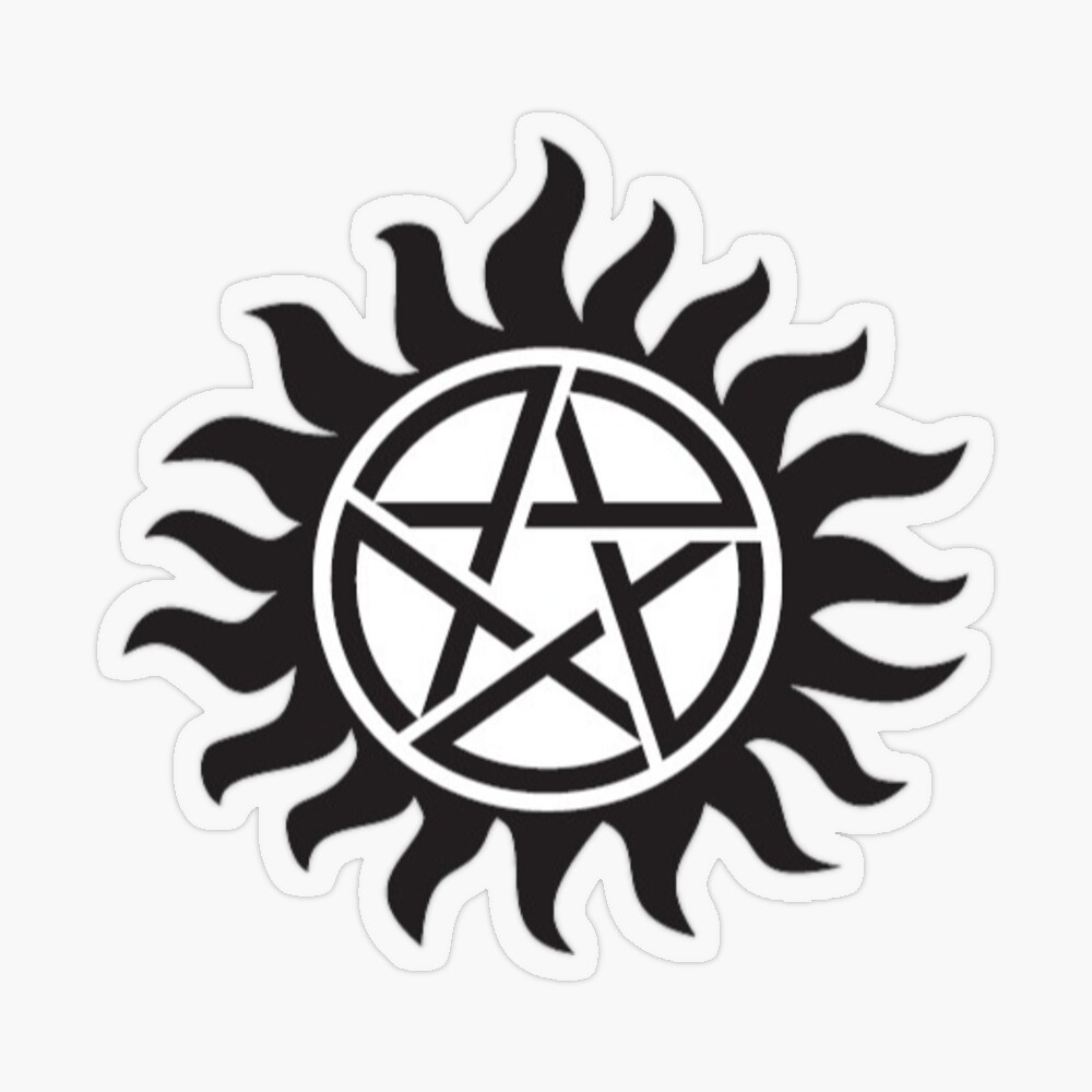 Supernatural Sigils and Symbols' Sticker