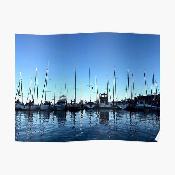 Waterscape Dock Boathouse Boat Nautical Seascape NC Coast