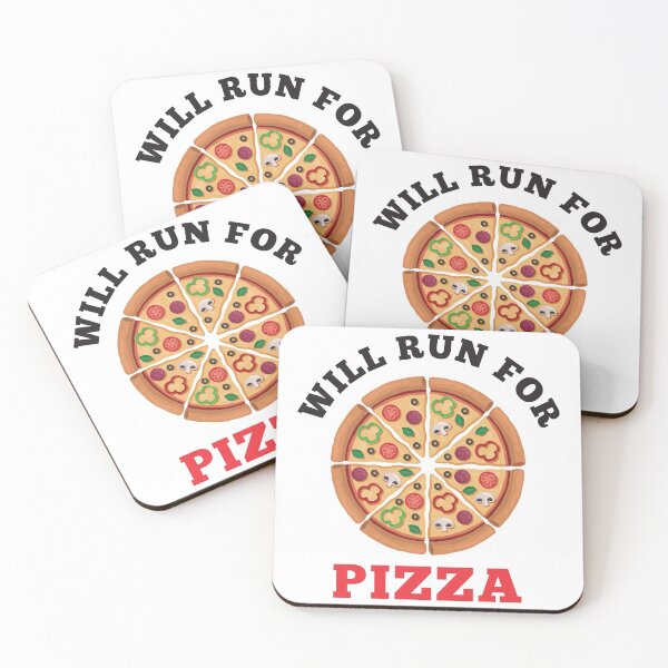 Item preview, Will Run For Pizza designed and sold by pintsandquarts.