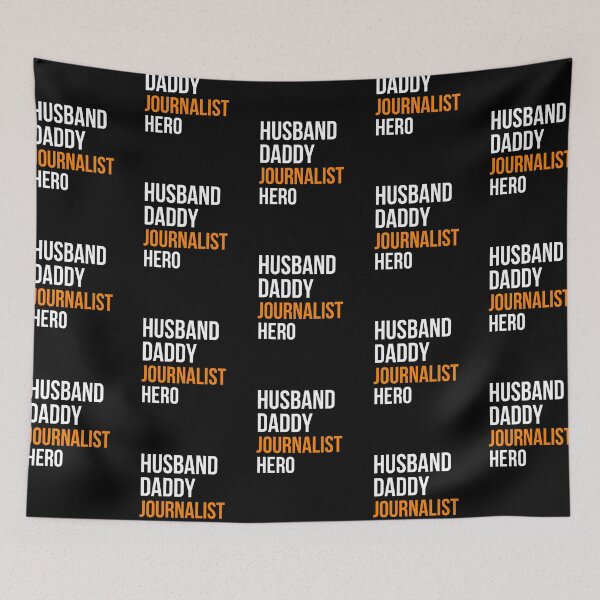 Item preview, husband daddy Journalist hero designed and sold by princegiri.