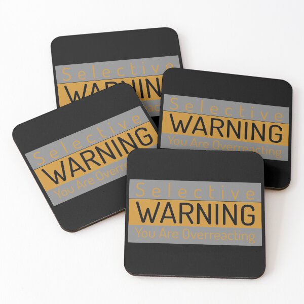 Item preview, Selective Warning designed and sold by AndPeace702.