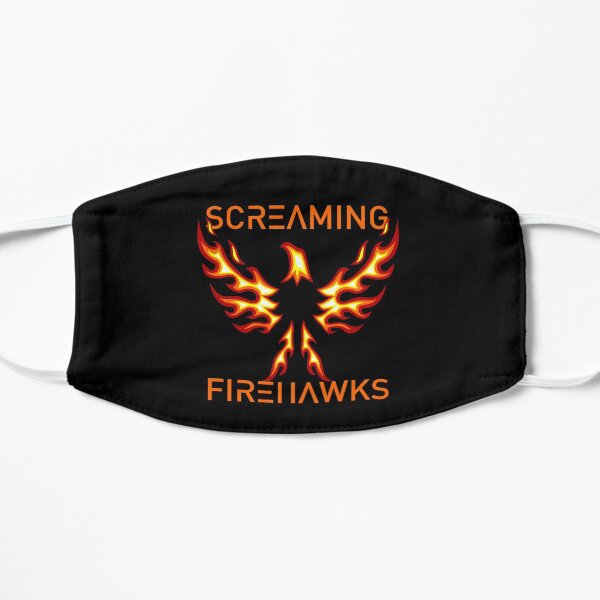 Minimalist Screaming Firehawks For The Expanse Flat Mask