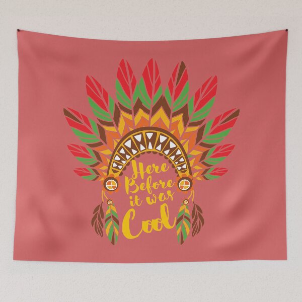 Item preview, 'Here Before It Was Cool' - Chief War Bonnet designed and sold by PandaSoul.