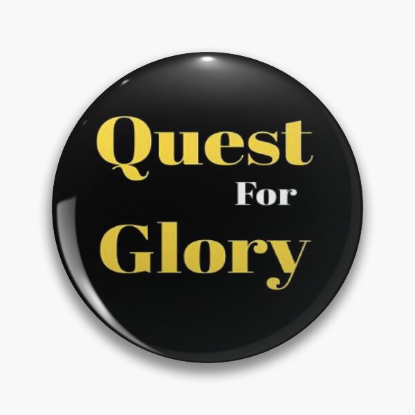 Item preview, Quest For Glory black designed and sold by NancyArtDesigns.