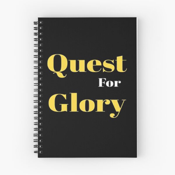 Item preview, Quest For Glory black designed and sold by NancyArtDesigns.