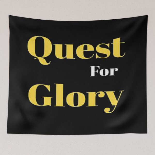 Item preview, Quest For Glory black designed and sold by NancyArtDesigns.