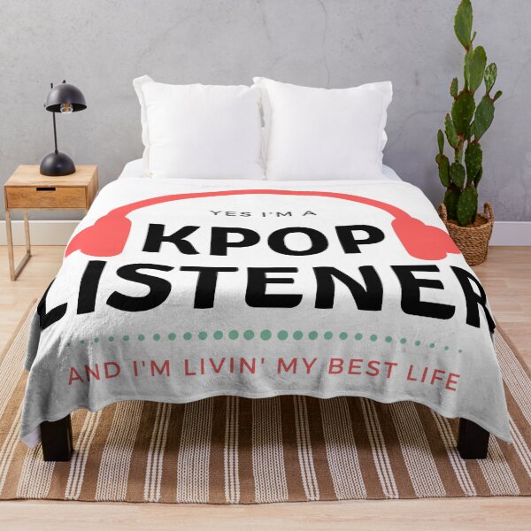 Item preview, Yes I'm a Kpop listener And I'm livin' my best life  designed and sold by K-LetterCo.