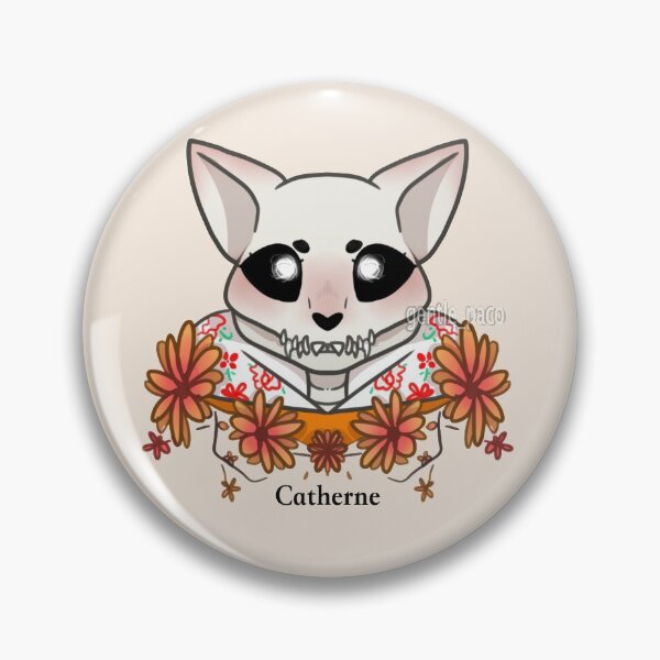 Item preview, cat skull catherine designed and sold by Gentlepaco.