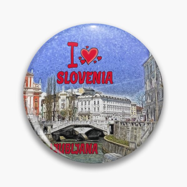 Item preview, I LOVE SLOVENIA, Ljubljana designed and sold by REALDesign-Shop.