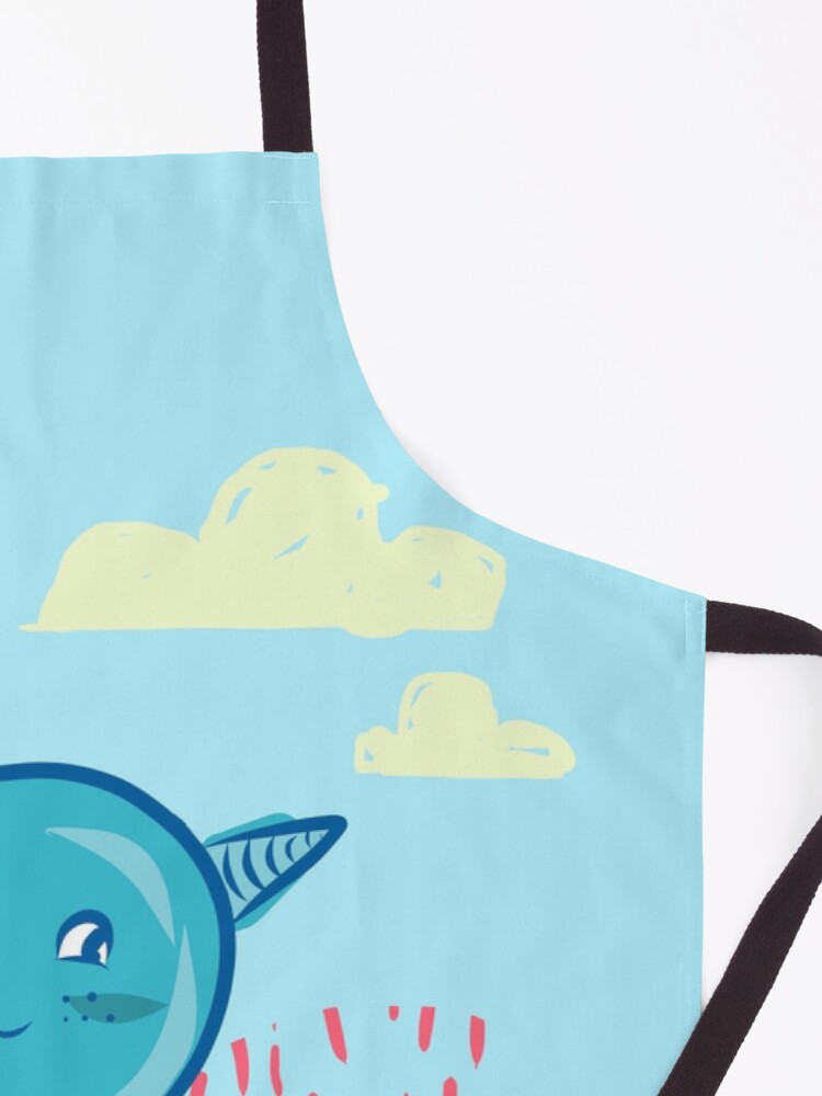 Alternate view of Mommy's little monster Apron