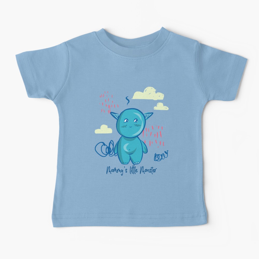 Mommy's little monster Baby T-Shirt