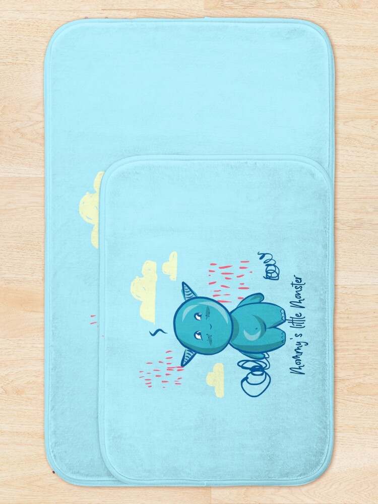 Alternate view of Mommy's little monster Bath Mat
