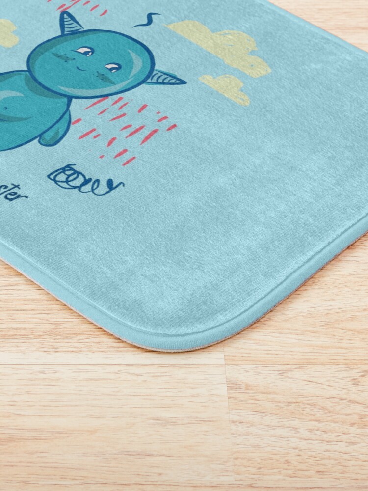 Alternate view of Mommy's little monster Bath Mat