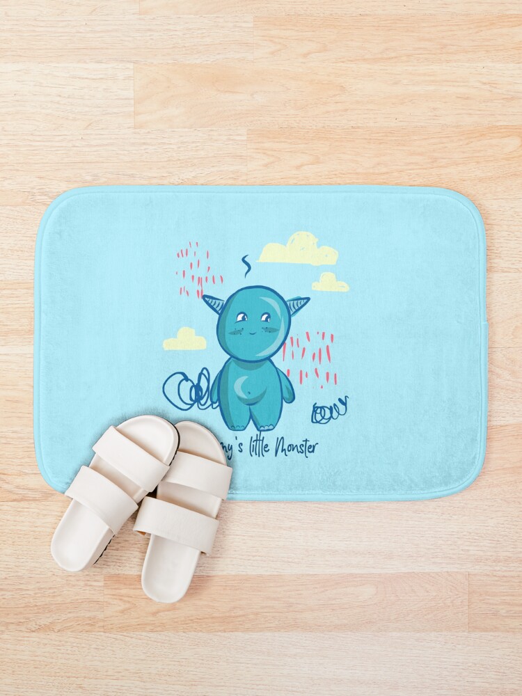 Alternate view of Mommy's little monster Bath Mat