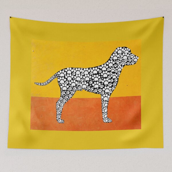 Item preview, Dog design with dogs footprints designed and sold by Anvin Peeter.