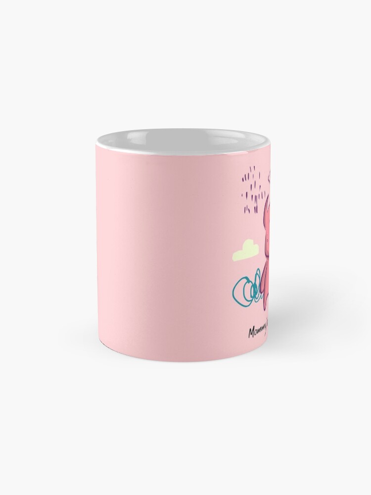 Alternate view of Mommy's little monster Mug