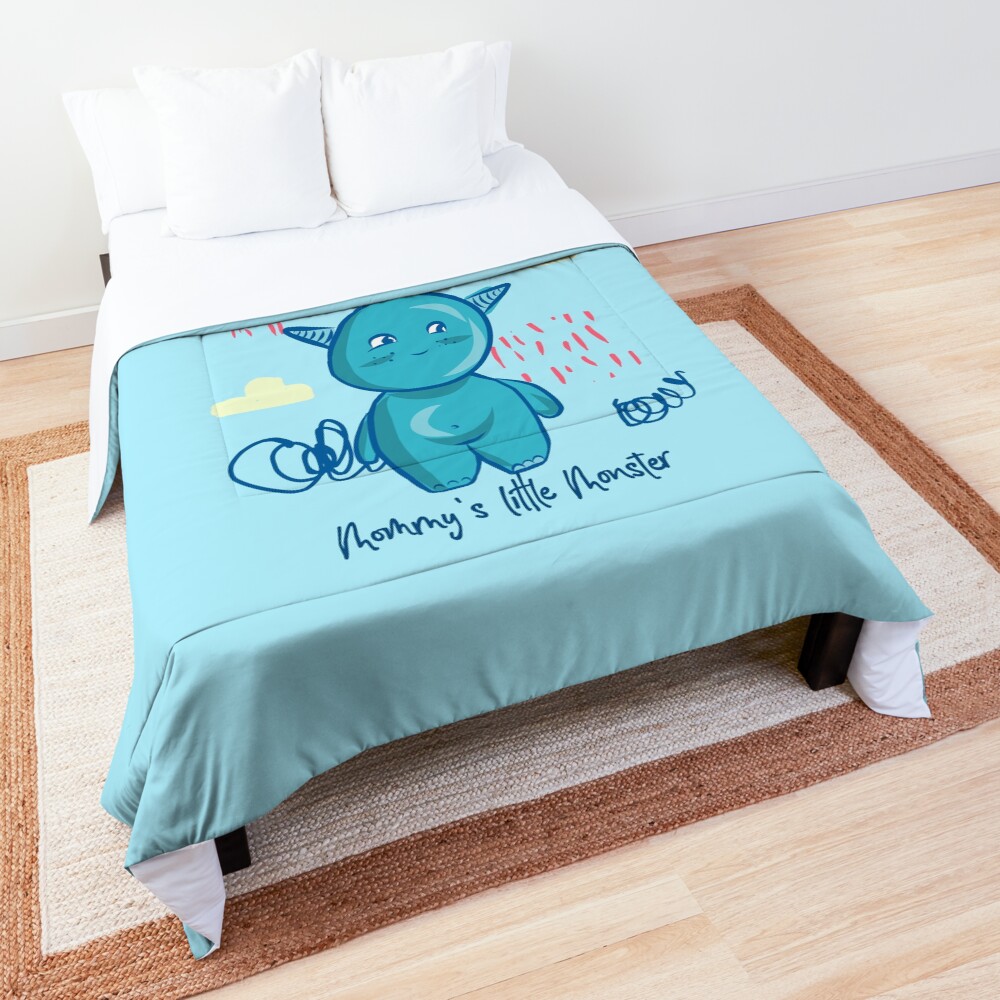 Mommy's little monster Comforter