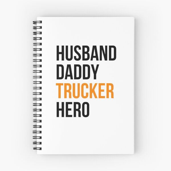 Item preview, husband daddy trucker hero designed and sold by princegiri.