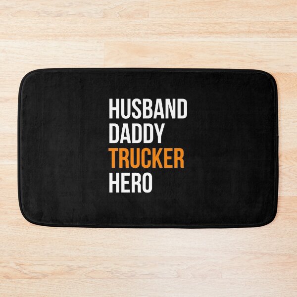Item preview, husband daddy trucker hero designed and sold by princegiri.