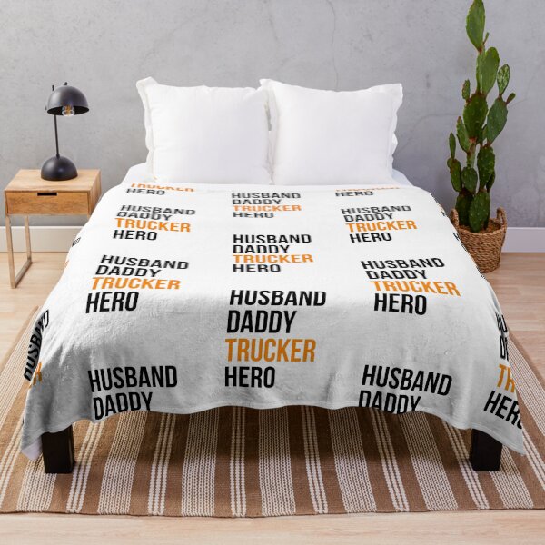 Item preview, husband daddy trucker hero designed and sold by princegiri.