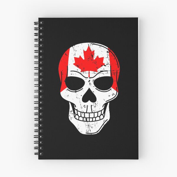 Item preview, Cannada Flag Skull designed and sold by ShawnDzign.