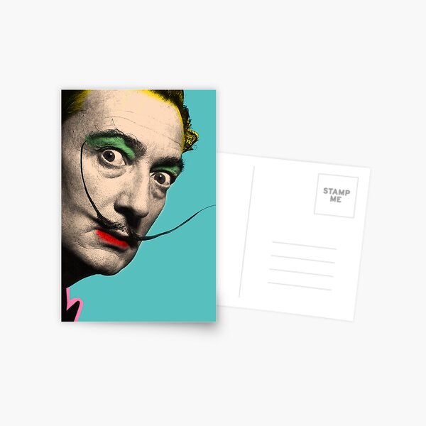 salvador dali postcards