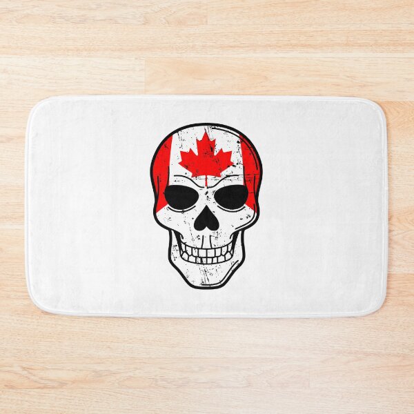 Item preview, Cannada Flag Skull designed and sold by ShawnDzign.