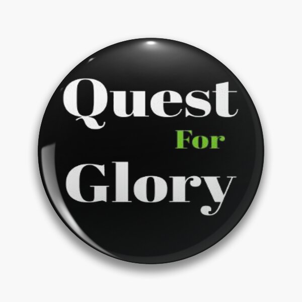 Item preview, Quest For Glory black designed and sold by NancyArtDesigns.