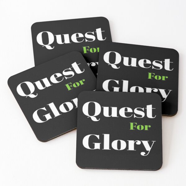 Item preview, Quest For Glory black designed and sold by NancyArtDesigns.