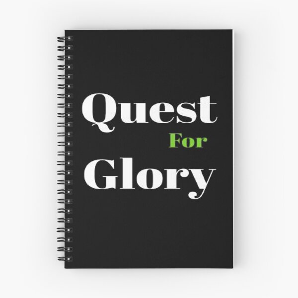 Item preview, Quest For Glory black designed and sold by NancyArtDesigns.
